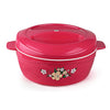 Cello Roti Plus Insulated Casserole Hot Pot Box Case with Lid 2000 ml Pink