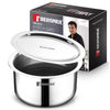 Bergner Hi-Tech Giro Tri-Ply Stainless Steel Tope with Lid 14cm 1.1L