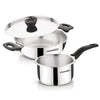 Bergner Essential Plus Stainless Steel 3 Pcs Cookware Set