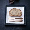 FnS Rosella Rose Gold Stainless Steel Dinner Butter Knife Set of 2