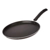 Pigeon by Stovekraft Aluminum Non-Stick Flat Tawa, 25cm, Black