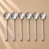 Kishco Olympus Stainless Steel Soup Spoon, Set of 6 (17.5 cm)