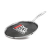 Milton Pro Cook Induction Cookware  Triply Stainless Steel Hexa Tech Omni Tawa 30cm
