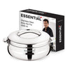 Bergner Essential Plus Stainless Steel Belly Shape Hot Pot Roti Casserole