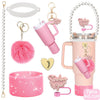 House of Quirk 5 Accessories Set -  (Pearl Pink, Tumbler Not Included)
