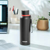 Borosil Hydra Thermoflask Water Bottle Trek Black 850ml