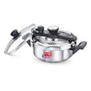 Prestige Clip-On Svachh Stainless Steel Spillage Control Pressure Cooker with Glass Lid