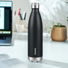 Borosil Bolt Insulated Bottle 1L Matte Black