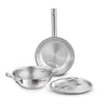 Bergner Tripro Tri-Ply 3 Pcs Cookware Set (BGIN-1396)