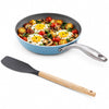 Asai Ceramic Pan for Cooking 20cm Non Stick Frying Pan - Blue