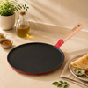 Vinod Cast Iron Freya Dosa Tawa Pre-Seasoned Induction Compatible