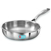Hawkins Pro 18 cm Frying Pan, Triply Stainless Steel Fry Pan with Stainless Steel Handle
