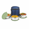 Signoraware Big Meal Steel Lunch Box 3 Containers