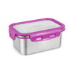 Signoraware Lock N Store Deep Rectangular Steel Container 1200ml