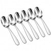 FnS Slim Line 6 Pcs Mirror Finish Tea Spoon Set
