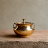 Tamira Pure Brass Serving Patili with Stand 800ml