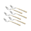 Bergner BE Essentials Tosca Stainless Steel 6 Pcs Baby Fork Set 15.7cm