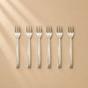 Kishco Olympus Stainless Steel Fruit / Shrimp Fork, Set of 6 (12.5 cm)