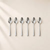 Kishco Ultima Deluxe Stainless Steel Coffee Spoon Set of 6