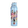 CELLO Puro Steel-X Benz Icon Insulated Water Bottle For Kids 500ml Sky Blue
