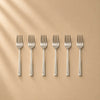 Kishco Olympus Stainless Steel Baby Fork, Set of 6 (15.2 cm)