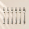 Kishco French Stainless Steel Dinner Fork Set of 6