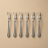 Kishco Symphony Stainless Steel Fruit Fork Set of 6