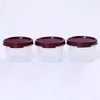 Signoraware Modular Round Container 200ml Set of 3