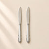 Kishco French Stainless Steel Dinner Knife Set of 2