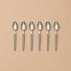 Kishco Parma Stainless Steel Coffee Spoon, Set of 6 (12.8 cm)
