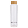 Signoraware Bamboo Borosilicate Glass Bottle 750ml with Bamboo Lid