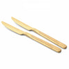 FnS Vicky Ratnani Velora Gold-PVD 2 Pcs Dinner Butter Knife Set Premium Textured Handle