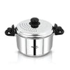 Pigeon Stainless Steel Strainer Mate Without Glass Lid (3.7 Liter)