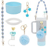 House of Quirk 7 Accessories Set - (Blue, Tumbler Not Included)