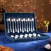 FnS Victoria 24 Pcs Stainless Steel Cutlery Set with Leatherette Box