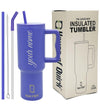 House of Quirk 1200ML Custom Name Tumbler - Purple