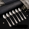 FnS Antico 6 Pcs Baby Spoon Set Premium Classic Elegance Handle Mirror Finish