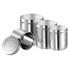 Kraft Deep Stainless Steel Kitchen Storage Dabba Set of 4 – 10 cm x 14 cm