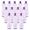 MILTON Pacific 1000 Pet Water Bottles, 1 Litre Each, Set of 12, Purple