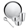 FnS Sovana Stainless Steel 5 pcs Dinner Thali Set