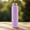 The Better Home Stainless Steel Water Bottle 1 Litre | Leak Proof & Eco Friendly | Purple