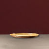 Zishta Kansa Thali Lehri Bronze Dinner Plate Handcrafted Dinnerware from West Bengal