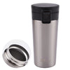 The Better Home 380ml Insulated Coffee Cup Tumbler | Double Walled 304 SS | Silver