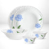 Borosil Larah Blue Mist Dinner Set