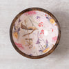 Nestroots Pink Printed Mango Wood Serving Bowl Single