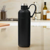 UMAI Double-Walled Vacuum Insulated Stainless Steel Water Bottle | 500ml | Black