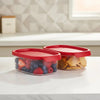 Tupperware Ultra Clear Oval 500ml - 2pc | Airtight | BPA Free Storage