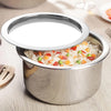 SAVYA HOME Triply Stainless Steel Tope Patila with Lid 3L 20cm Handi Casserole Gas Induction