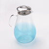 UMAI Premium Borosilicate Glass Jug 970ml Blue Modern Design LP064-BLE