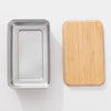 The Better Home 304 SS Microwave Safe Container 950ml | Bamboo Lid | Stainless Steel Lunch Box